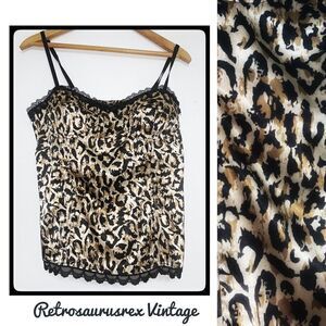 SEXY Pin Up Leopard Print Shirred Bustier XL